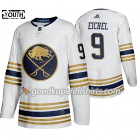 Buffalo Sabres Jack Eichel 9 50th Anniversary Adidas 2019-2020 Wit Authentic Shirt - Kinderen